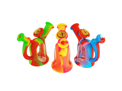 7″ SILICONE WINDOW BOTTLE W/ CAT EYE RIG