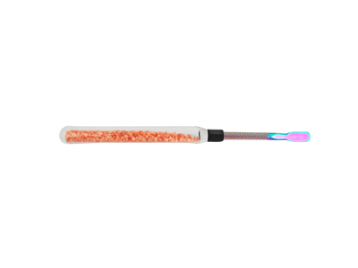 6″ CRUSH GLASS HANDLE W/ METAL TIP DAB TOOL