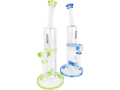 12″ BLACK SHEEP COLOR ACCENT INLINE TO RATCHET BONG