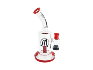 9" Monark Color Accent Reclaim Rig - Red