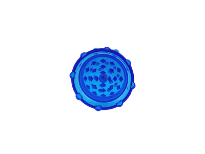 2.5" Plastic Magnetic Grinder - close-up view