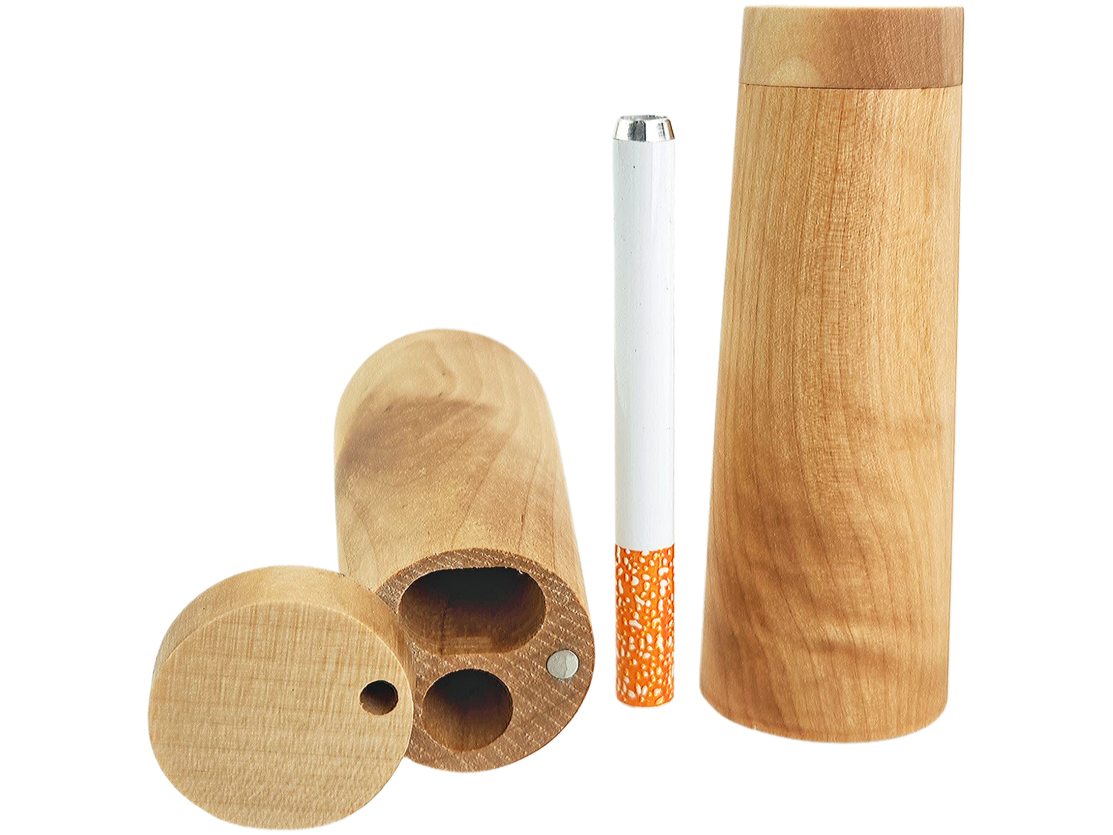 4″ CYLINDER WOOD DUGOUT