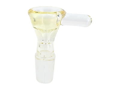2.5" 18mm U&M Fume Flower Bowl w/ Handle - Made in USA - alternate angle