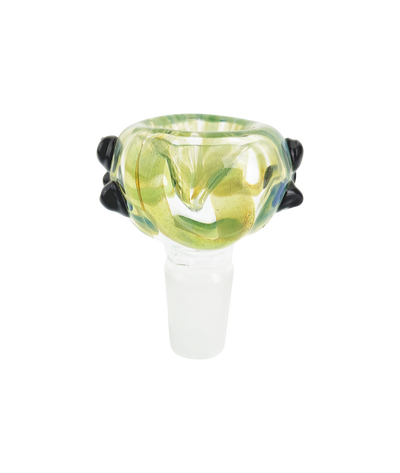 2″ 18MM ELEMENT COLOR AND FUME FLOWER BOWL – MADE IN USA