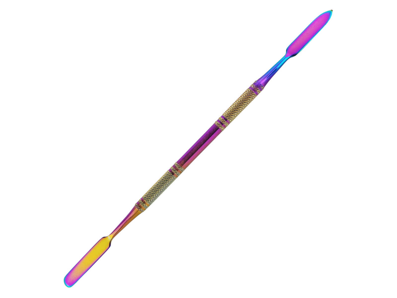 7″ IRIDESCENT STAINLESS STEEL DAB TOOL