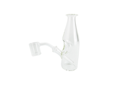 6" Clear Sake Bottle Rig - additional view