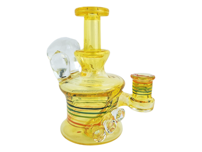 5″ PHD GLASS FULL CFL FACET OPAL RIP CURL BOTTLE