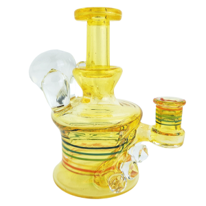 5″ PHD GLASS FULL CFL FACET OPAL RIP CURL BOTTLE