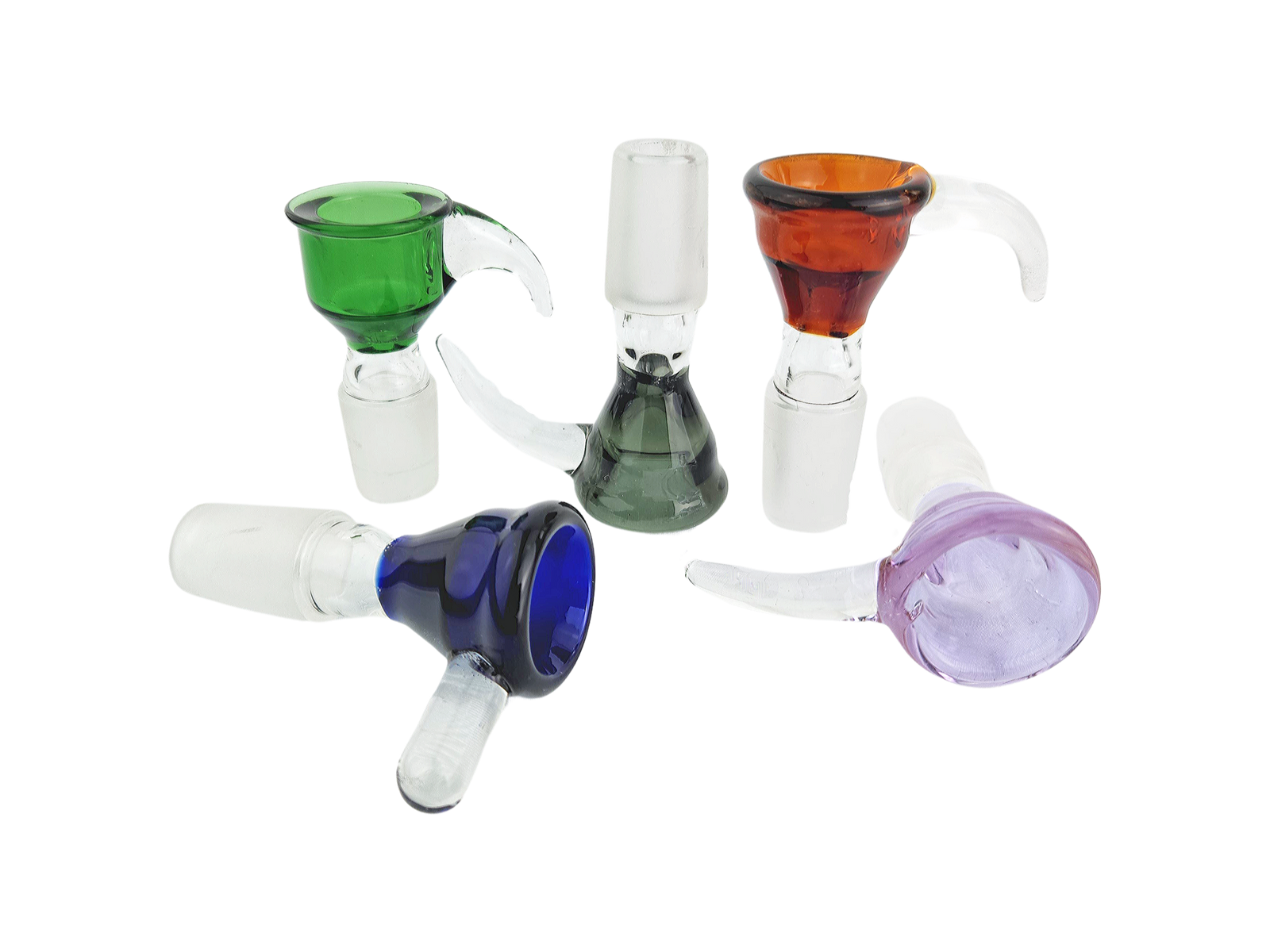 2.5″ 18MM U&M COLOR BUCKET FLOWER BOWL – MADE IN USA