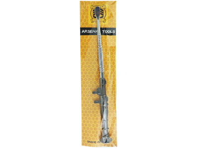 6″ Arsenal Tools Stainless Steel Bazooka Dab Tool - detail view