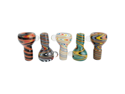 2″ 18MM COLOR WORKED JOINT FLOWER BOWL
