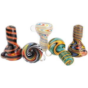 2″ 18MM COLOR WORKED JOINT FLOWER BOWL