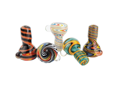 2″ 18MM COLOR WORKED JOINT FLOWER BOWL