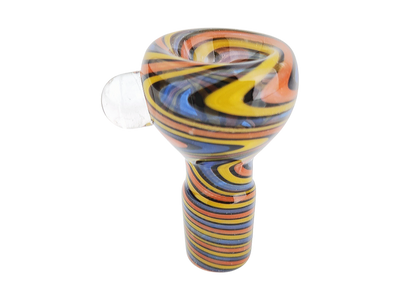 2″ 18MM COLOR WORKED JOINT FLOWER BOWL