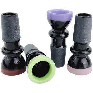 2″ 18MM BLACK COLOR LIP FLOWER BOWL