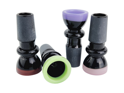 2″ 18MM BLACK COLOR LIP FLOWER BOWL