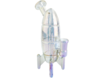 7″ IRIDESCENT SCULPTED ROCKET RIG