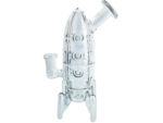 7″ IRIDESCENT SCULPTED ROCKET RIG