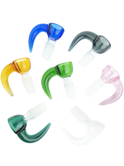 2″ COLOR THICK HORN FLOWER BOWL