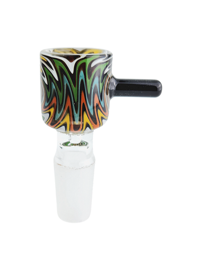 2.5" Wigwag Flower Bowl w/ Color Peg Handle - view 6