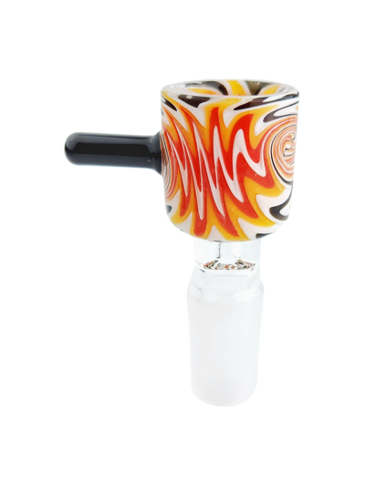 2.5" Wigwag Flower Bowl w/ Color Peg Handle - additional view