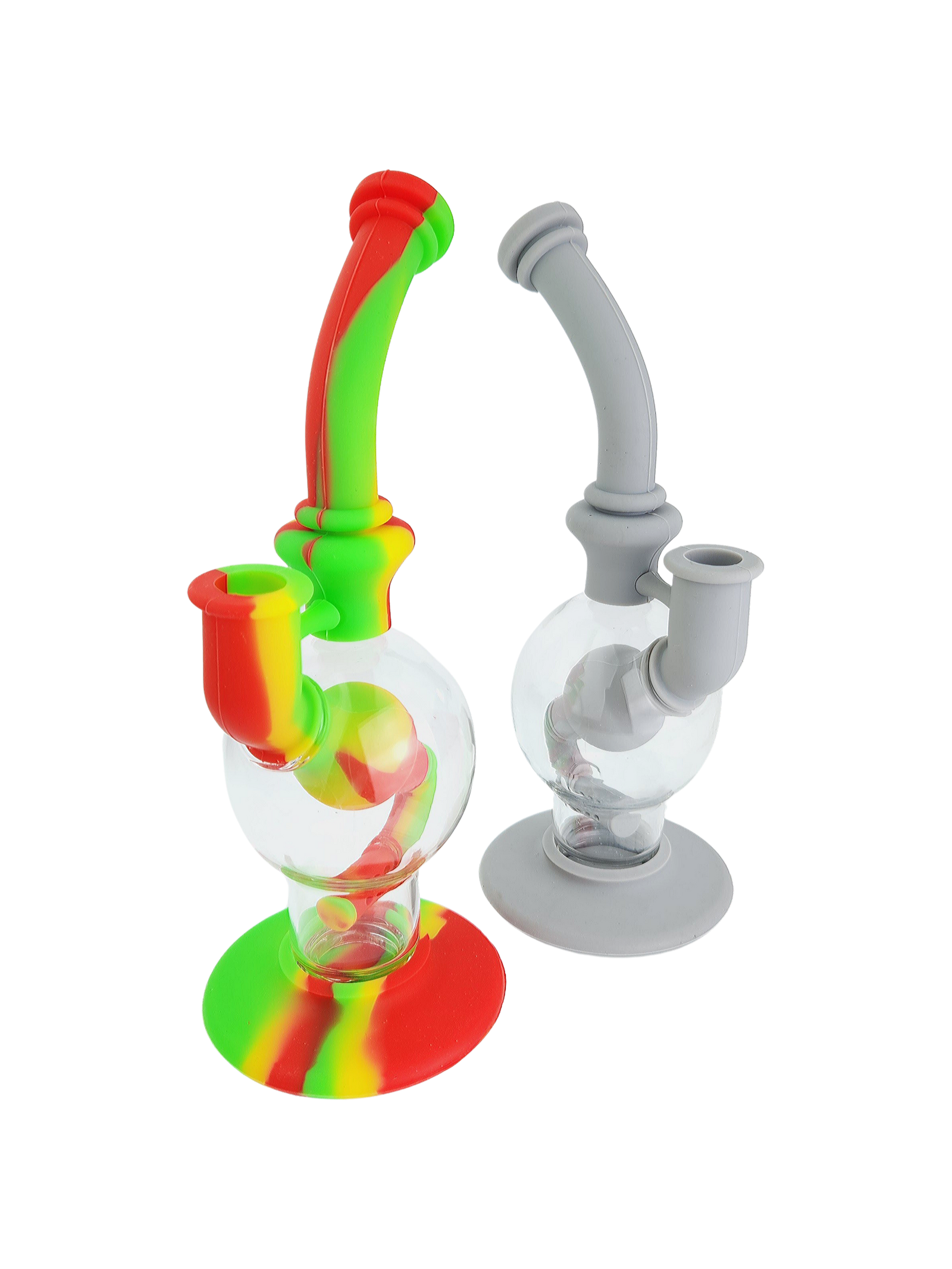 7.5" Silicone w/ Glass Globe Rig (one off)