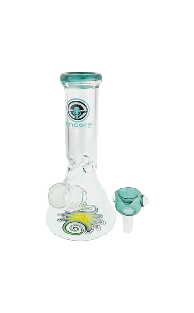 8" Encore Wigwag Beaker - alternate angle