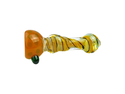 4" Color Swirl Large Bowl Chillum - alternate angle