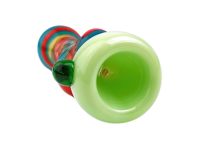 4" Color Swirl Large Bowl Chillum - additional view
