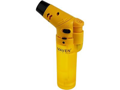 3.5″ MAVEN ALPHA+ TRANSPARENT TORCH – 15 PACK DISPLAY by Maven