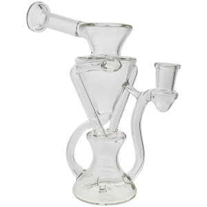 8″ CLEAR DUAL UPTAKE RECYCLER