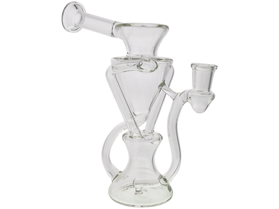 8″ CLEAR DUAL UPTAKE RECYCLER