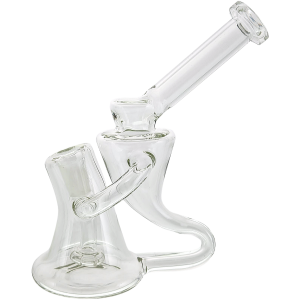 7.5″ CLEAR SINGLE UPTAKE DEWAR KICKBACK RECYCLER