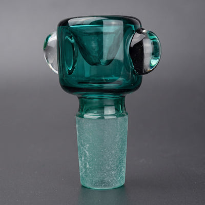 2" Full Color Flower Bowl in Teal