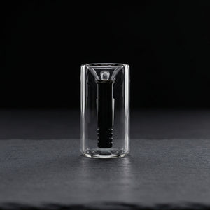 3″ 14 M 90° Encore Color Joint Pull Out Ash Catcher on dark slate surface - Oil Slick Pad