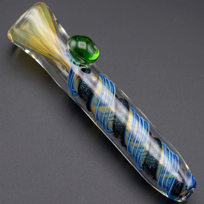 3.5" Dichro Color Swirl Fume Chillum