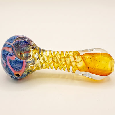 3" Fume Glass Hand Pipe, light background