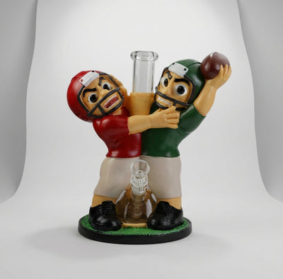 11" Players Competing Water Pipe | Glass + PVC - Image 6