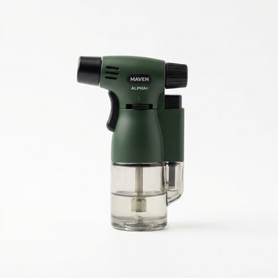 3.5″ MAVEN ALPHA+ SEQUOIA COLLECTION TRANSPARENT TORCH DISPLAY – 15-Pack