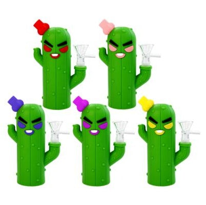 Expression Cactus Water Pipe | Silicone