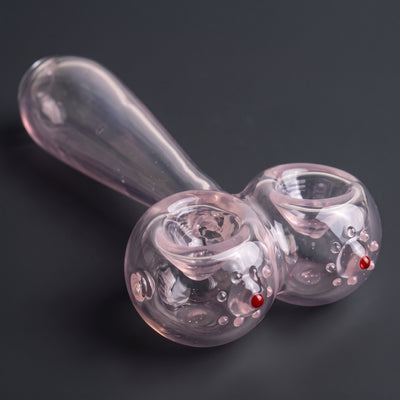 4.5" Double Bowl Titty Hand Pipe