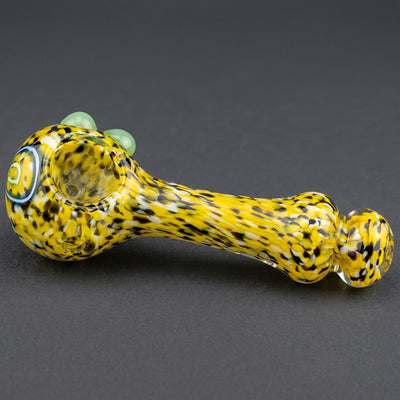 4.5" Frit Maria & Flower Hand Pipe