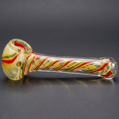 4.5" Fume Rasta Cane Hand Pipe