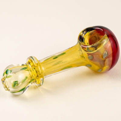 4.5" Fumed Dot-Accent Hand Pipe with Maria, light background