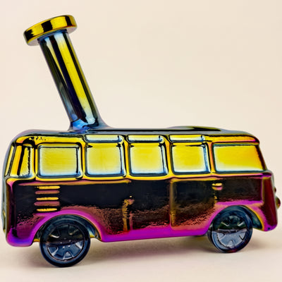 4.5" Iridescent Bus Rig, light background