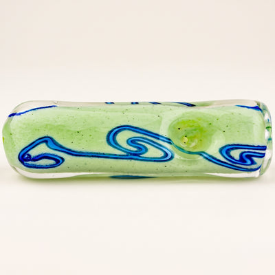 4.5" Pastel Frit Flat Steamroller, light background
