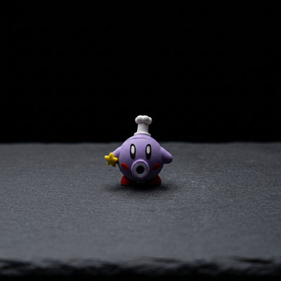 4.5" Silicone Kirby Rig on dark slate surface - Oil Slick Pad