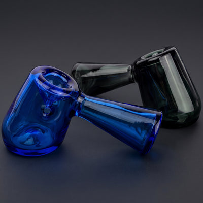 4.5" Thick Color Glass Hammer Hand Pipe