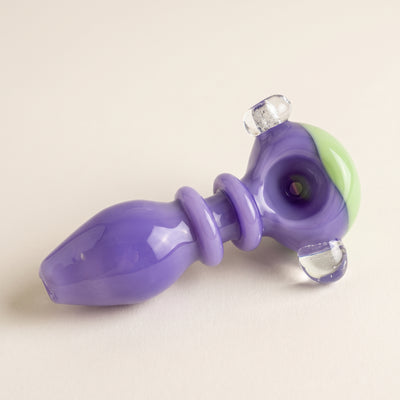 4.5" Two-Tone Double Maria Hand Pipe, light background