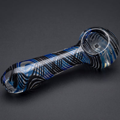 4.5" Two-Tone Over Clear Hand Pipe